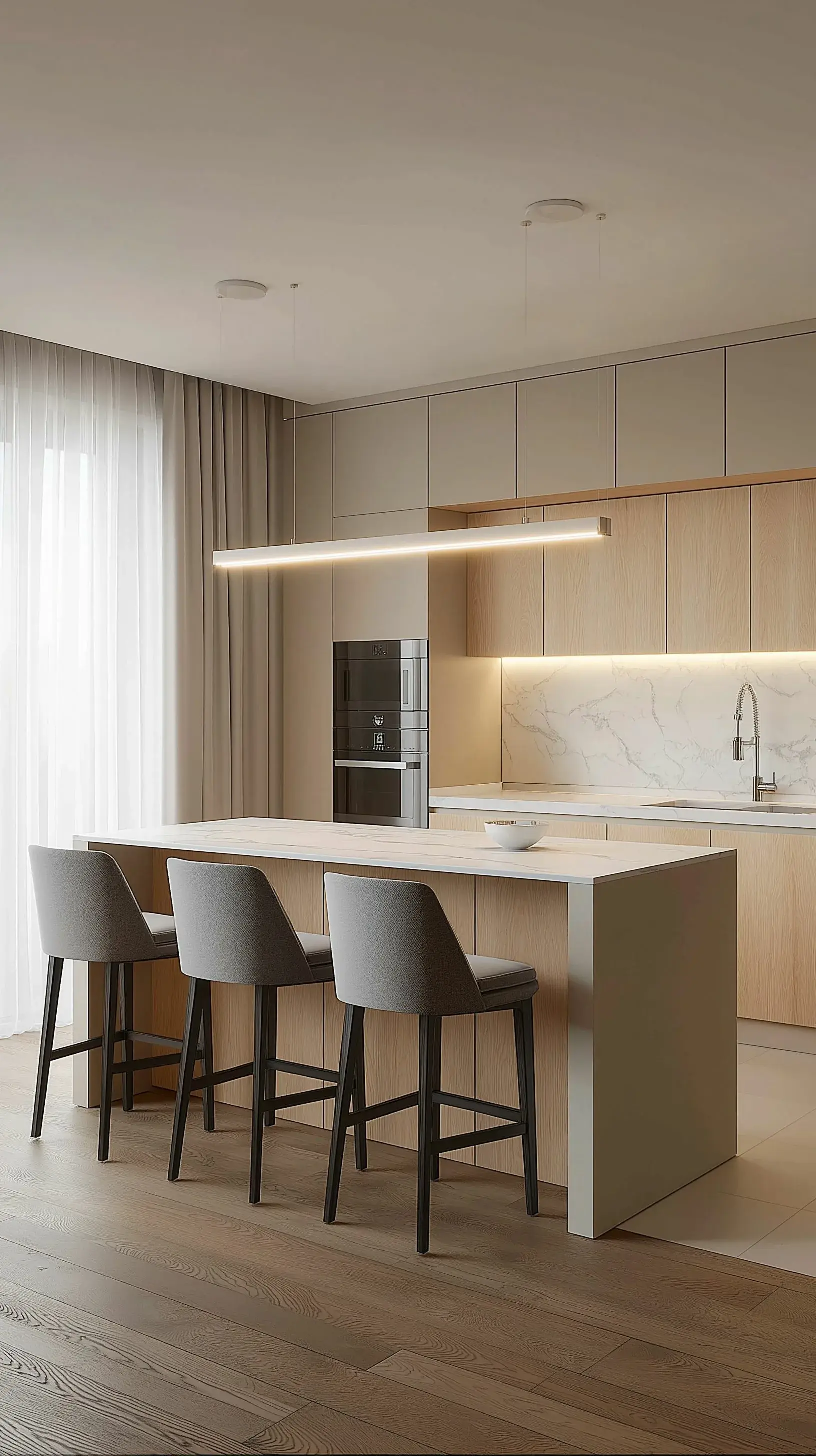Кухня с островом от Hartis Kitchen — под ваш размер
